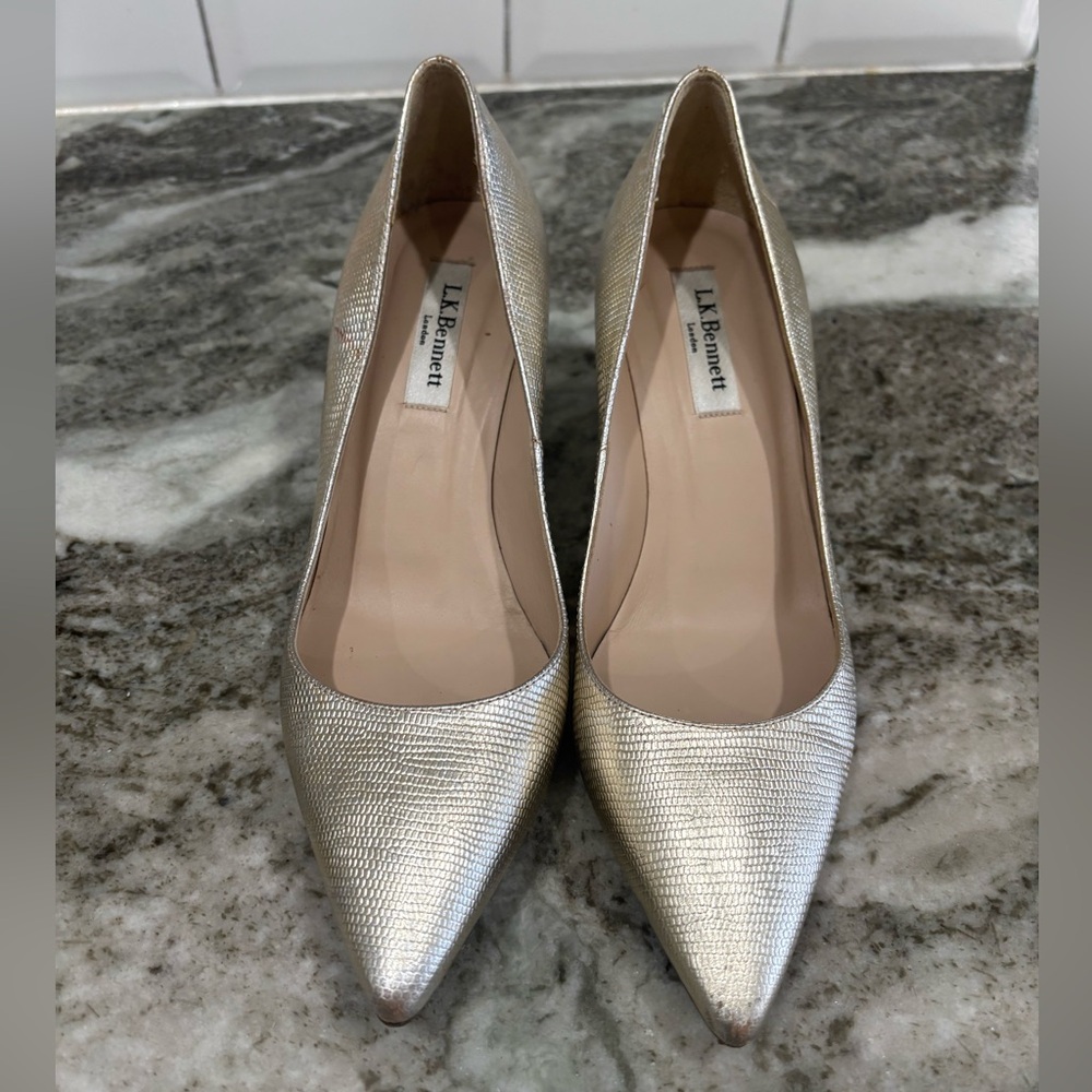 L.k.Bennett London/ Shoes Gold/ Size 37 1/2